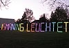 Lichtbuchstaben Durachgelände 2007