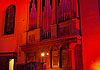 LICHT AN Lichtmess, St. Ursula Kirche, München, Schwabing, Lichtkunst, Kirche, Beleuchtung, Lichtinstallation, Kunstaktion, Kirche im Licht