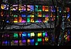 150 Jahre Jubiläum Freiwillige  Feuerwehr Freising, Fensterglühen, lichtkunst, kunstlich, lichtevent, lichtaktion, architekturbeleuchtung, gebäudebeleuchtung, effektlicht, farbige fenster, ismaning, verien, risinger robert, edeltraud, obermayr, spiegelungen, erro design gmbH, light art, illumination, 
