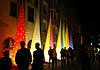 Wasserburg Leuchtet, lichtpyramiden, lichtaktion, risinger, ismaning, obermayr, edeltraud, beleuchtung, lichtkunst, kunstlicht, kunst,verein,