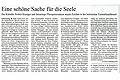 Süddeutsche Zeitung, 03.12.2008
